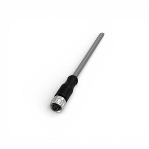 63S403 M8 4Pin,Female straight,Single end molding PVC non flexible cable