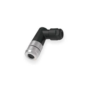63F083 M8 4 Pin, female 90°, Screw connection
